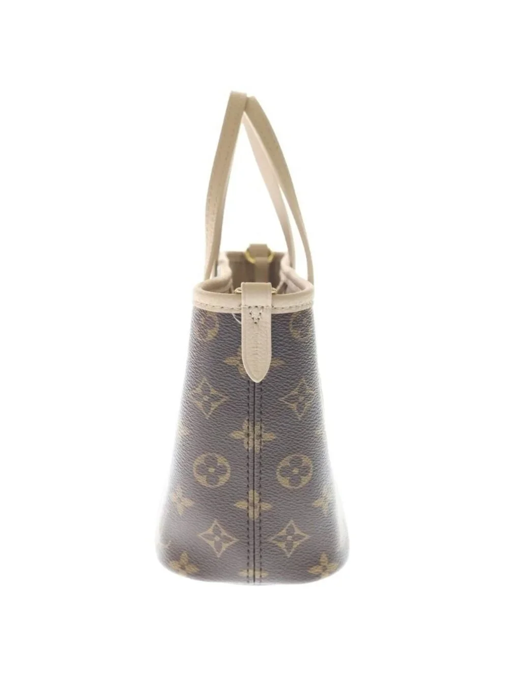 Louis Vuitton Monogram Inside Out BB Leather 2-Way Shoulder Bag Brown